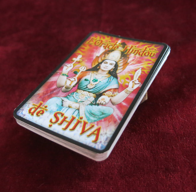 Shiva oracle - OUT OF PRINT - pocket tarot - Shiva Card Deck - Hindou oracle - L'oracle de Kali