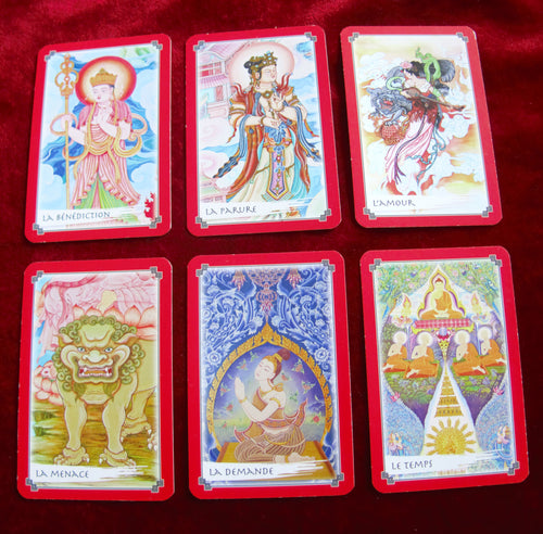 L'Oracle Impérial – Cartes divinatoires de poche vintage sur la sagesse orientale