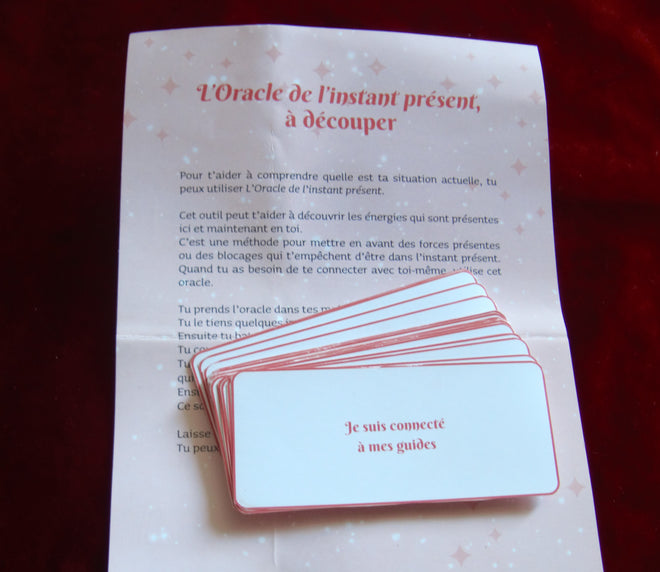 The Present Moment - 22 Oracle Cards - Live Fully in the Now - Presence and Awareness Deck