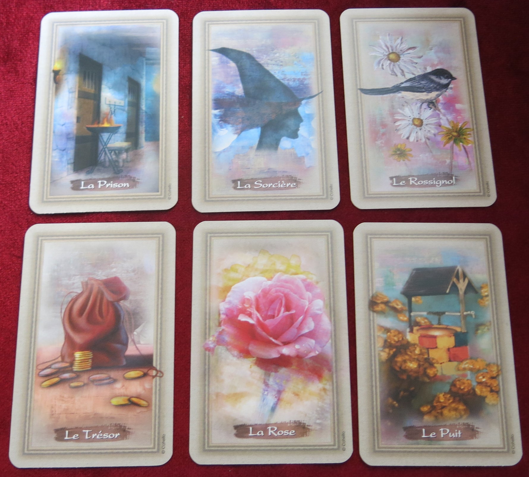 Oracle Divinatoire du Jeu de l’Oie – Rare French 22-Card Vintage Oracle (Vous & Votre Avenir)