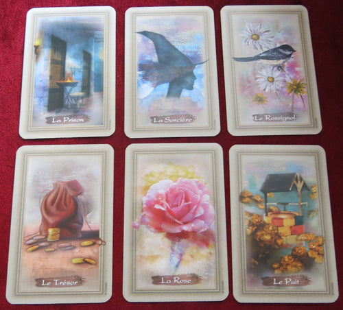 Oracle Divinatoire du Jeu de l'Oie – Rare Français Oracle Vintage de 22 Cartes (Vous &amp; Votre Avenir)