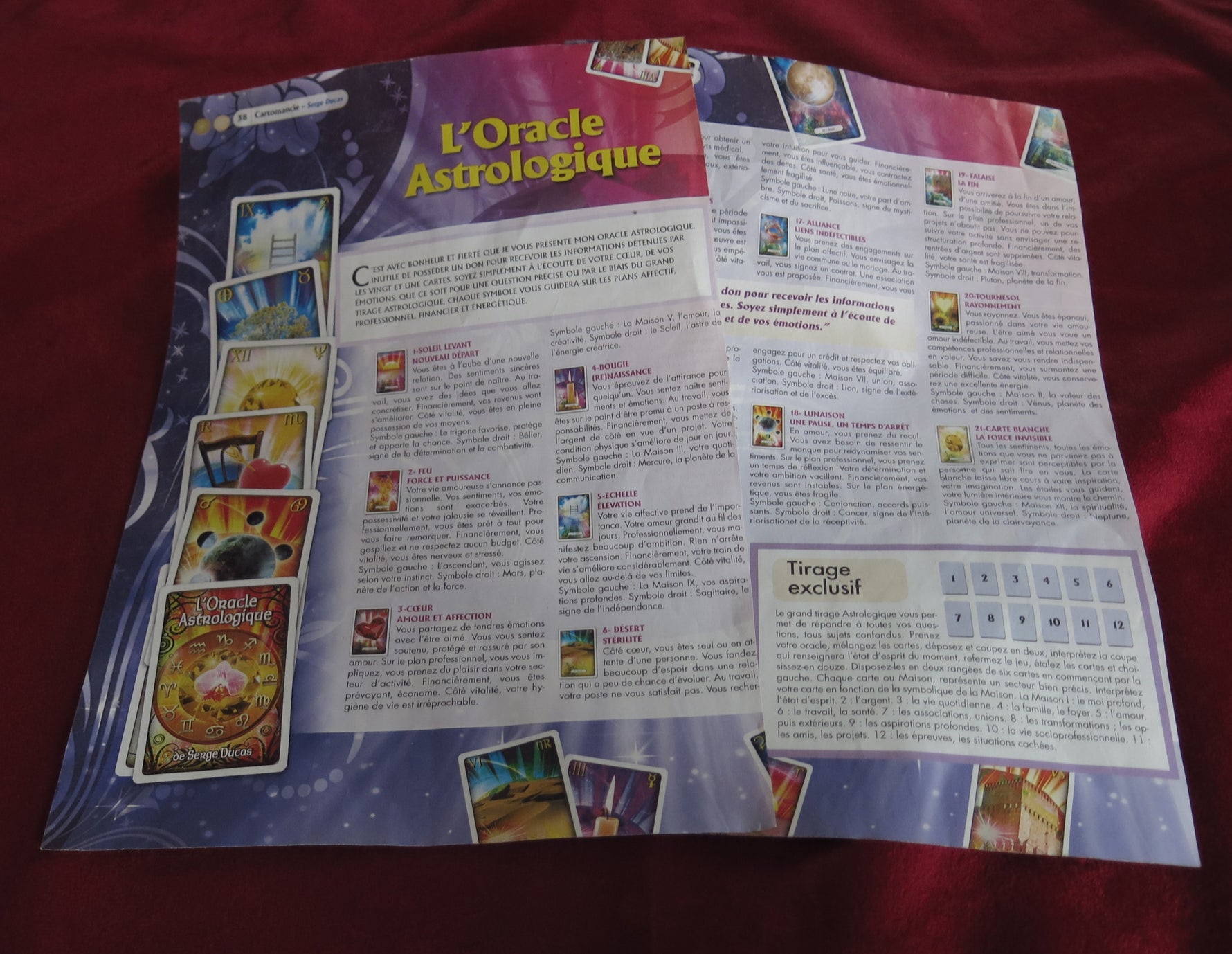 L’Oracle Astrologique – Vintage French Astrology Cards