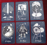 Oracle Lune Bleue – Cosmos & Intuition - Pocket tarot