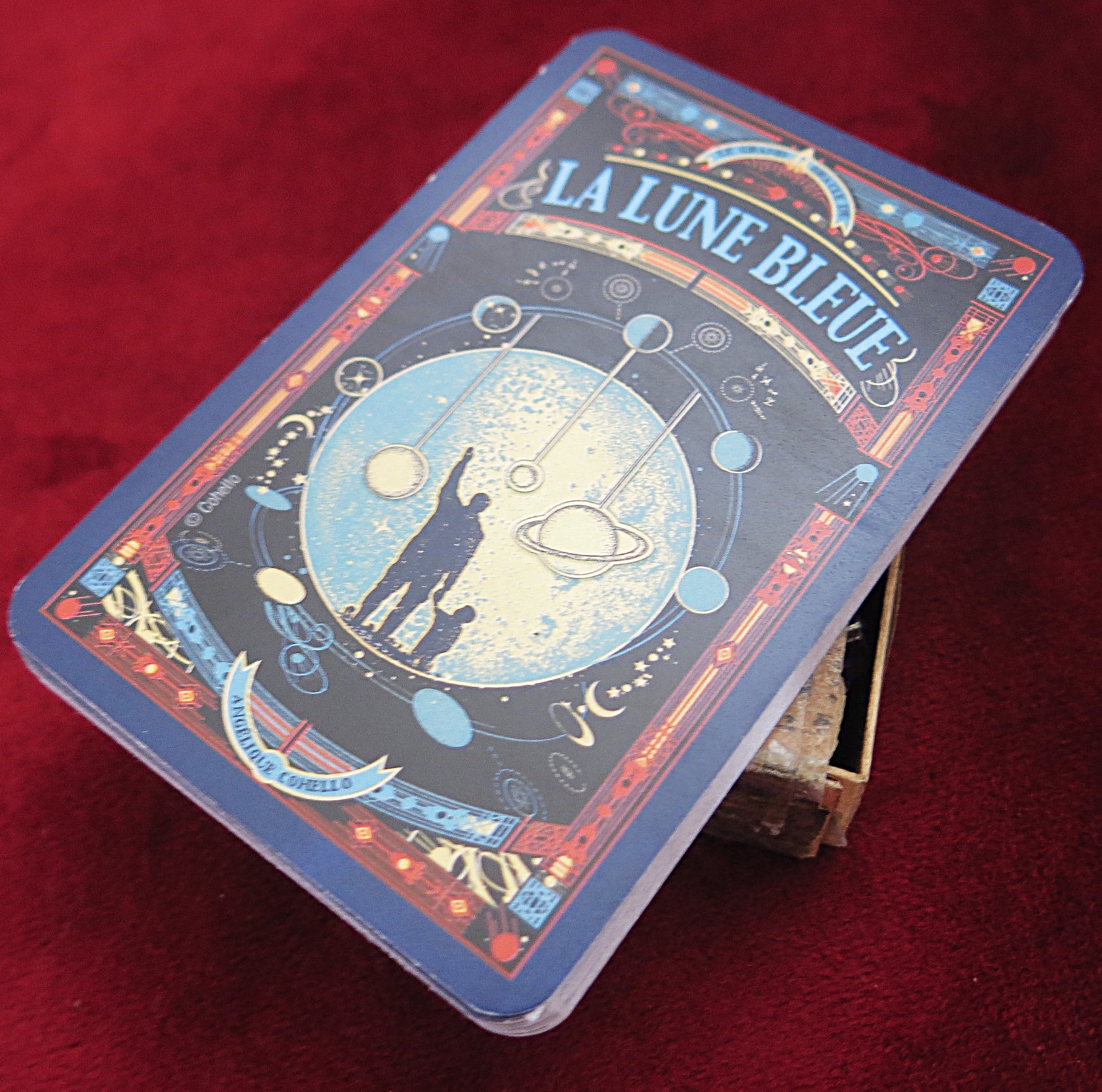 Oracle Lune Bleue – Cosmos & Intuition - Pocket tarot