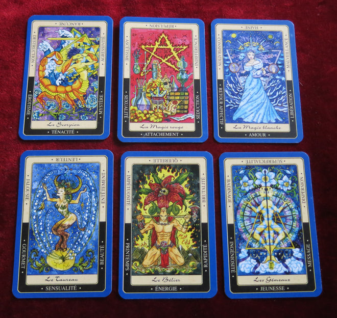 celestial oracle, oracle celeste du millenium, zodiac oracle deck, rare pocket tarot, french oracle deck, vous et votre avenir cards, 22 card tarot deck, mini tarot cards, out of print tarot, astrology divination deck, millennium oracle deck, art tarot deck, intuitive reading cards, zodiac divination cards, cosmic oracle deck, spiritual tarot oracle, unique french oracle, symbolic keyword deck, french pocket oracle