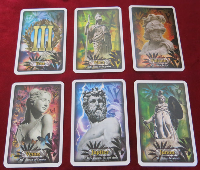 The Numerological Oracle of Venus - Pocket Tarot - Olympus Gods Cards