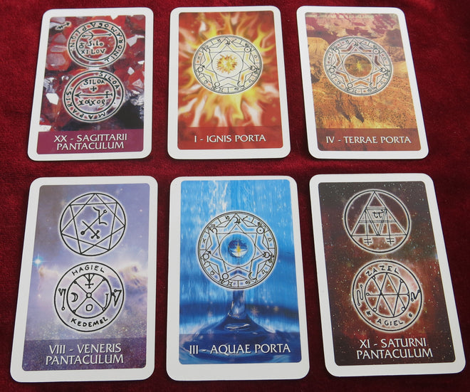 Occult Oracle Deck, French Tarot, Planetary Magic Cards, Rare Divination Deck, Elemental Tarot, Astrology Tarot, Pocket Oracle Cards, Tarot des Pantacles, Quel Avenir Oracle, Magical Symbols, Esoteric Deck, Clairvoyance Magazine Tarot, Miniature Tarot, Vintage Oracle Deck, Planetary Seals Cards, Alchemy Tarot, Ritual Divination, Hard to Find Tarot, 23 Card Oracle Deck