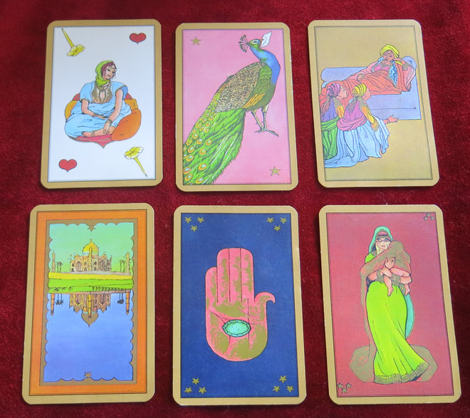 Mini Persian Tarot of Madame Indira – SEALED! - Vous et Votre Avenir Magazine – Vintage French Oracle Deck – OOP