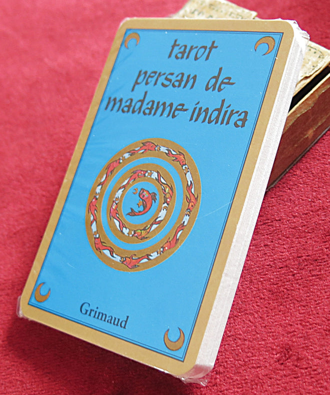Mini Persian Tarot of Madame Indira – SEALED! - Vous et Votre Avenir Magazine – Vintage French Oracle Deck – OOP