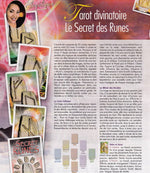 Cartes de tarot runiques - Cartes d'oracle divinatoires - Runes de sorcières