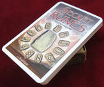 runes, norse oracle, viking tarot, divination deck, mini tarot, vintage oracle, esoteric cards, norse runes, rare tarot, out of print, french oracle, rune cards, mini oracle deck, collector tarot, runic symbols, nordic divination, occult deck, mystic oracle, vous et votre avenir, rune divination