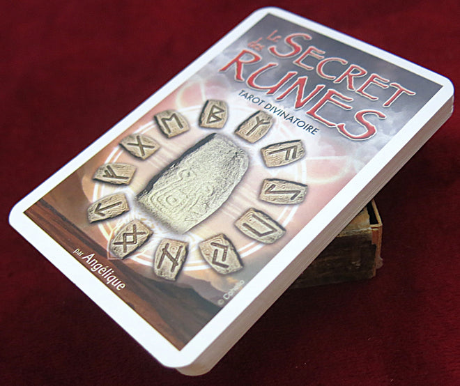 Cartes de tarot runiques - Cartes d'oracle divinatoires - Runes de sorcières