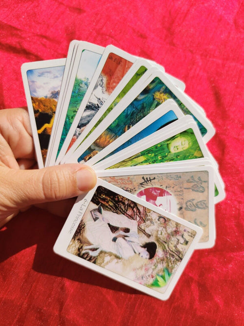I Ching, Yi Jing, Shakti Wisdom, Hindu Deity, Asian Tarot, mandala oracle,
