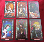 Tarot des Vampires – Nathalie Hertz – US Games 2000 – Jeu de collection gothique (bordure rouge)