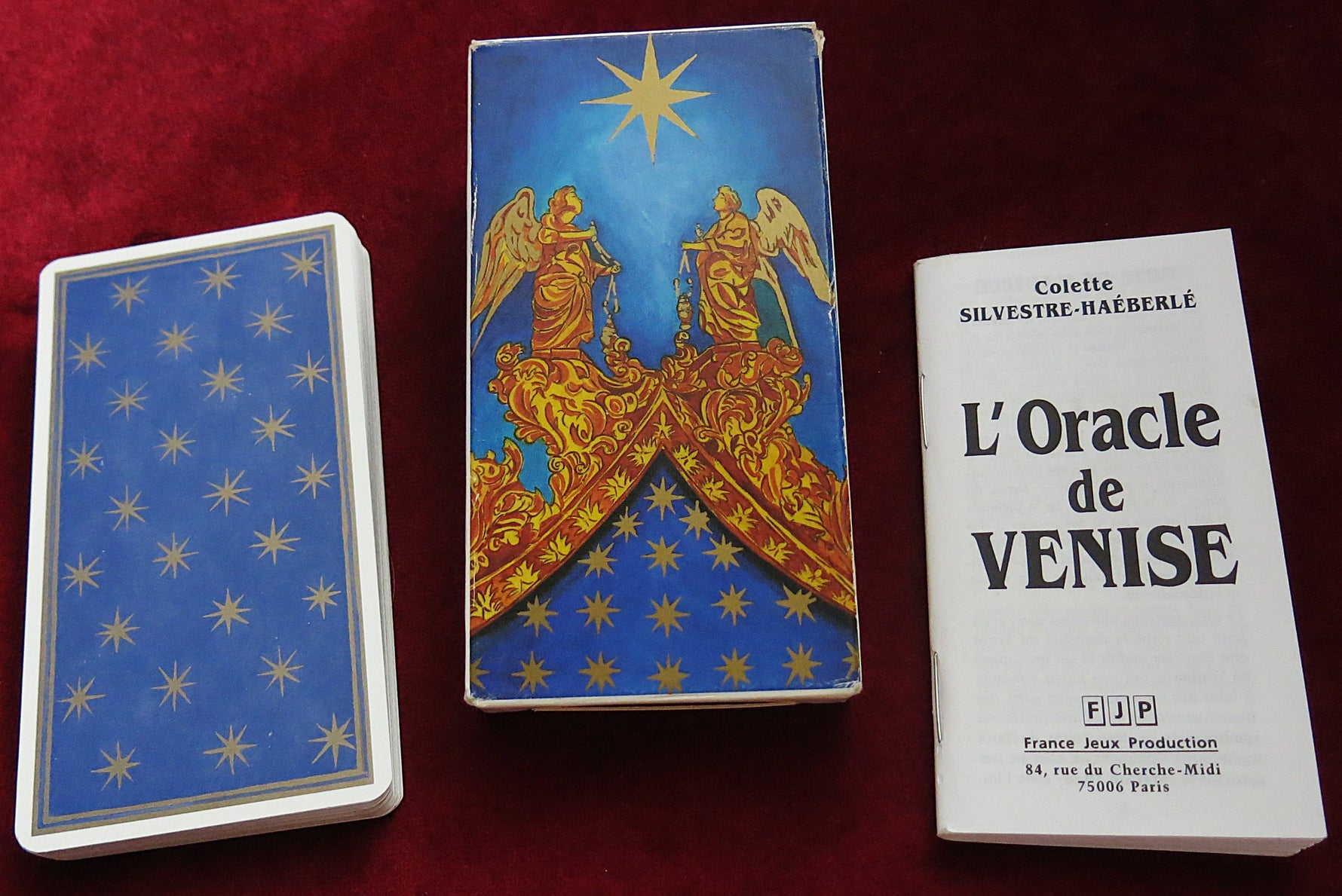 L’Oracle de Venise – Rare 1990s Cartomancy Deck – French & English Booklet