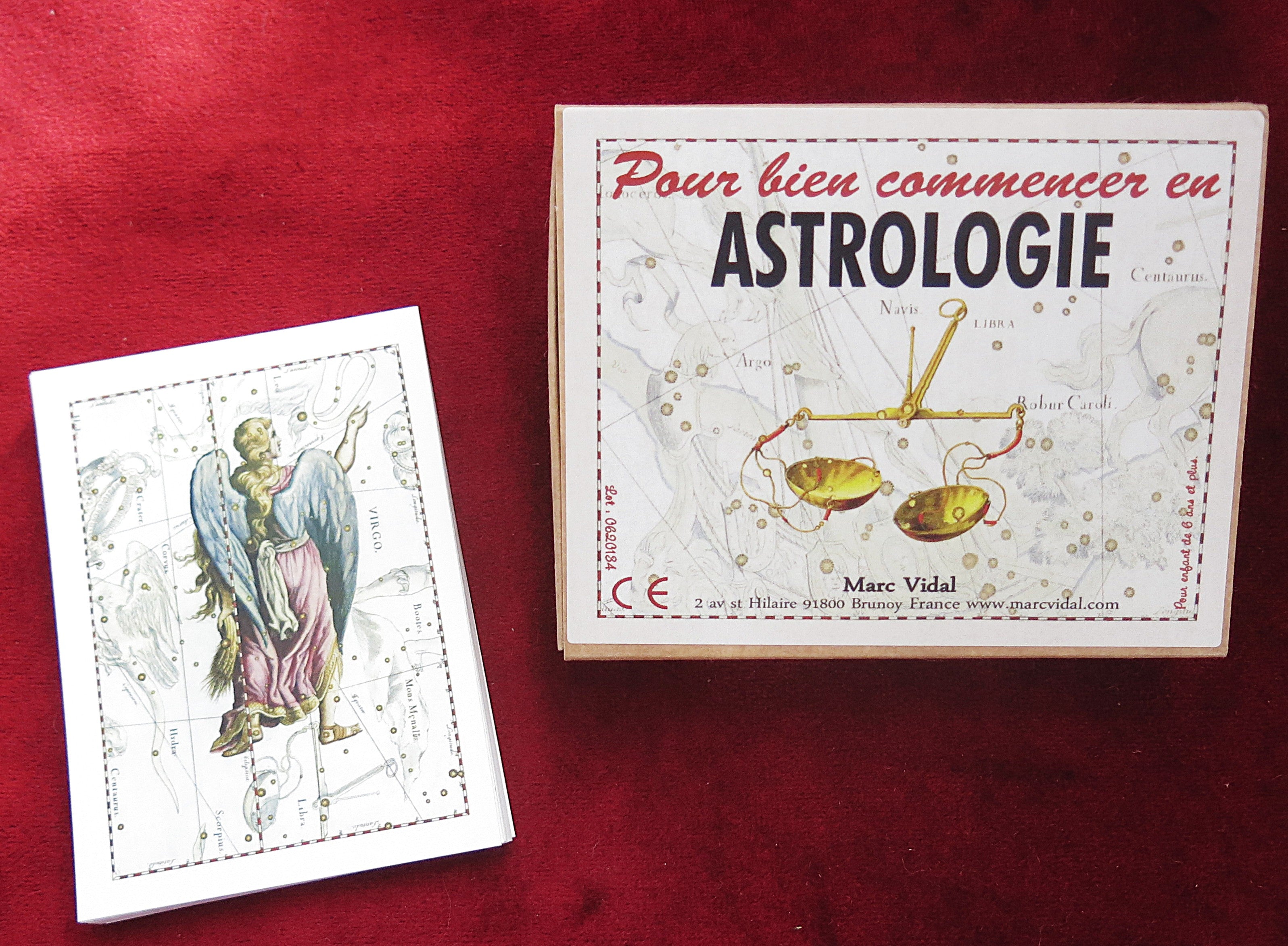 Getting Started in Astrology - 22 cards introduction – Marc Vidal Edition (1990s)