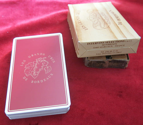 French Wine Poker Playing Cards  - Vino Poly Cards