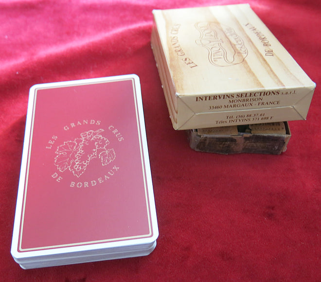 French Wine Poker Playing Cards  - Vino Poly Cards