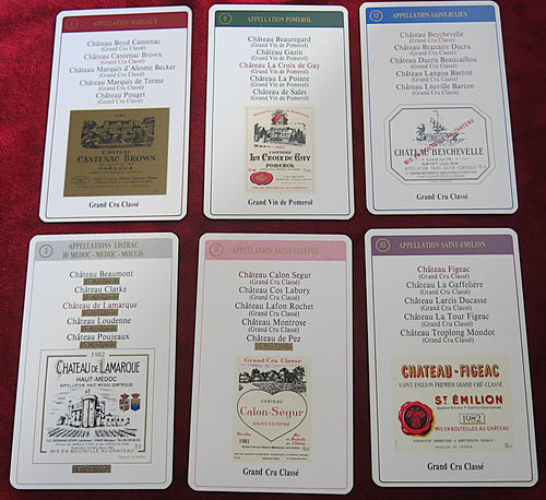 French Wine Poker Playing Cards  - Vino Poly Cards