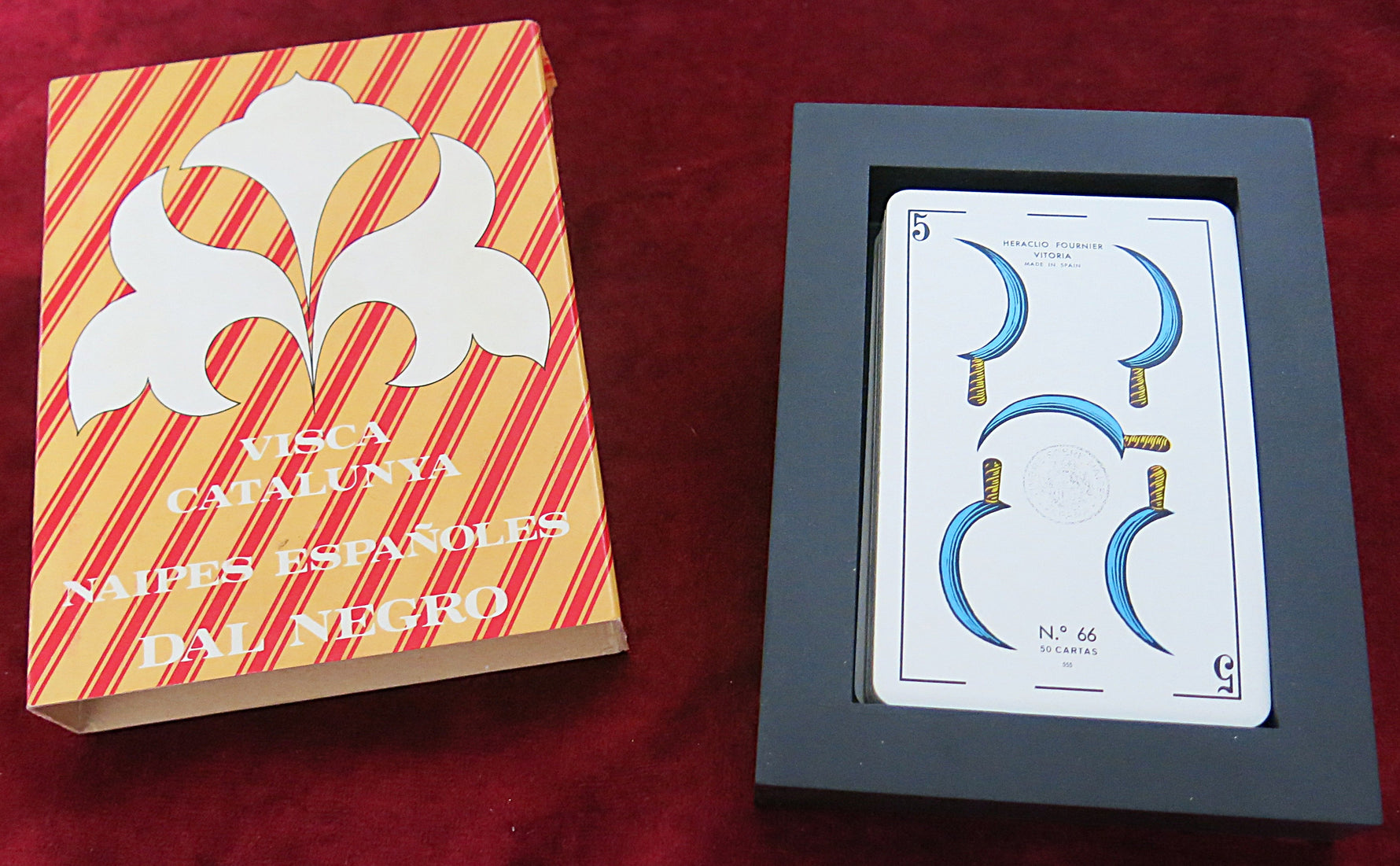 Visca Catalunya Playing Cards – Rare Fournier Reproduction of the 1935 Catalan Deck
