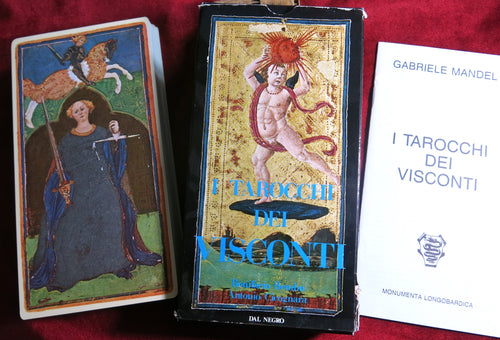 I Tarocchi dei Visconti 1970s LARGE - Rare Italian Tarots