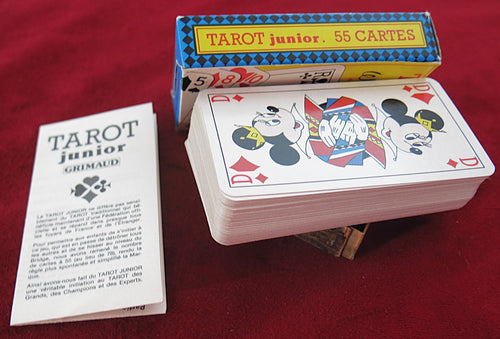 Tarot Grimaud Junior de 1979, édition Disney avec Mickey et ses amis, Walt Disney