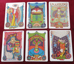 zigeuner tarot, walter wegmuller tarot, sphinx verlag tarot, 1975 tarot deck, vintage tarot germany, psychedelic tarot, german tarot deck, rare tarot cards, collector tarot deck, 70s tarot art, encyclopedia of tarot kaplan, visionary tarot, gypsy tarot deck, rare vintage sphinx tarot, wegmuller tarot cards