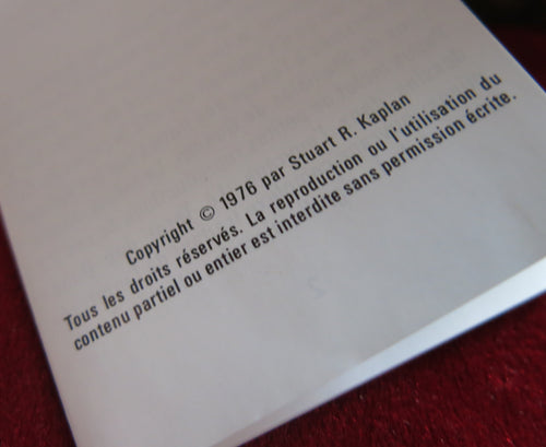 Tarot d'Oswald Wirth – Jeu de 78 cartes avec livret en français – Édition Vintage