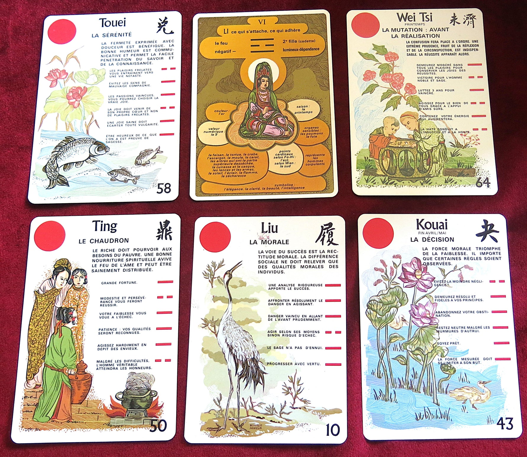 Yi-King – Tarot Oriental de Paul Iki (Grimaud, 1978)