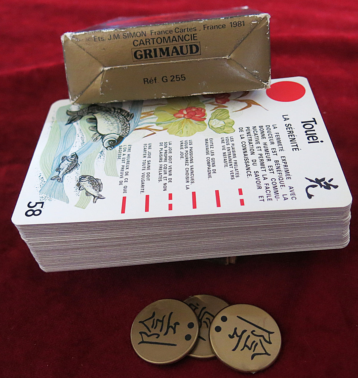 Yi-King – Tarot Oriental de Paul Iki (Grimaud, 1978) 