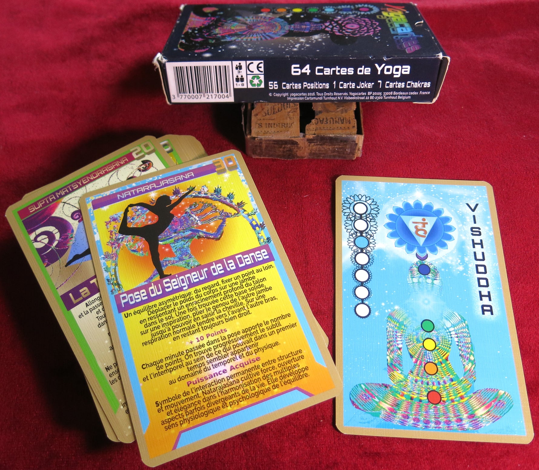 YogaCards - YOGA, CHAKRA cards, MEDITATION cards,Yoga postures cards