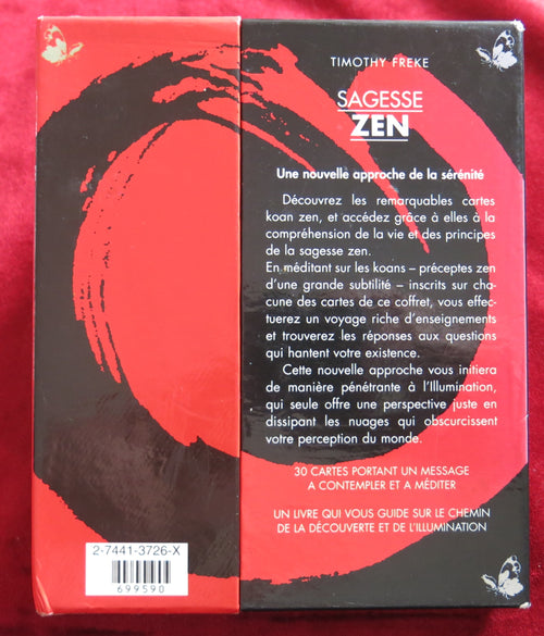 La sagesse du Zen – 30 cartes de koans et guide (2000) – Oracle Zen français