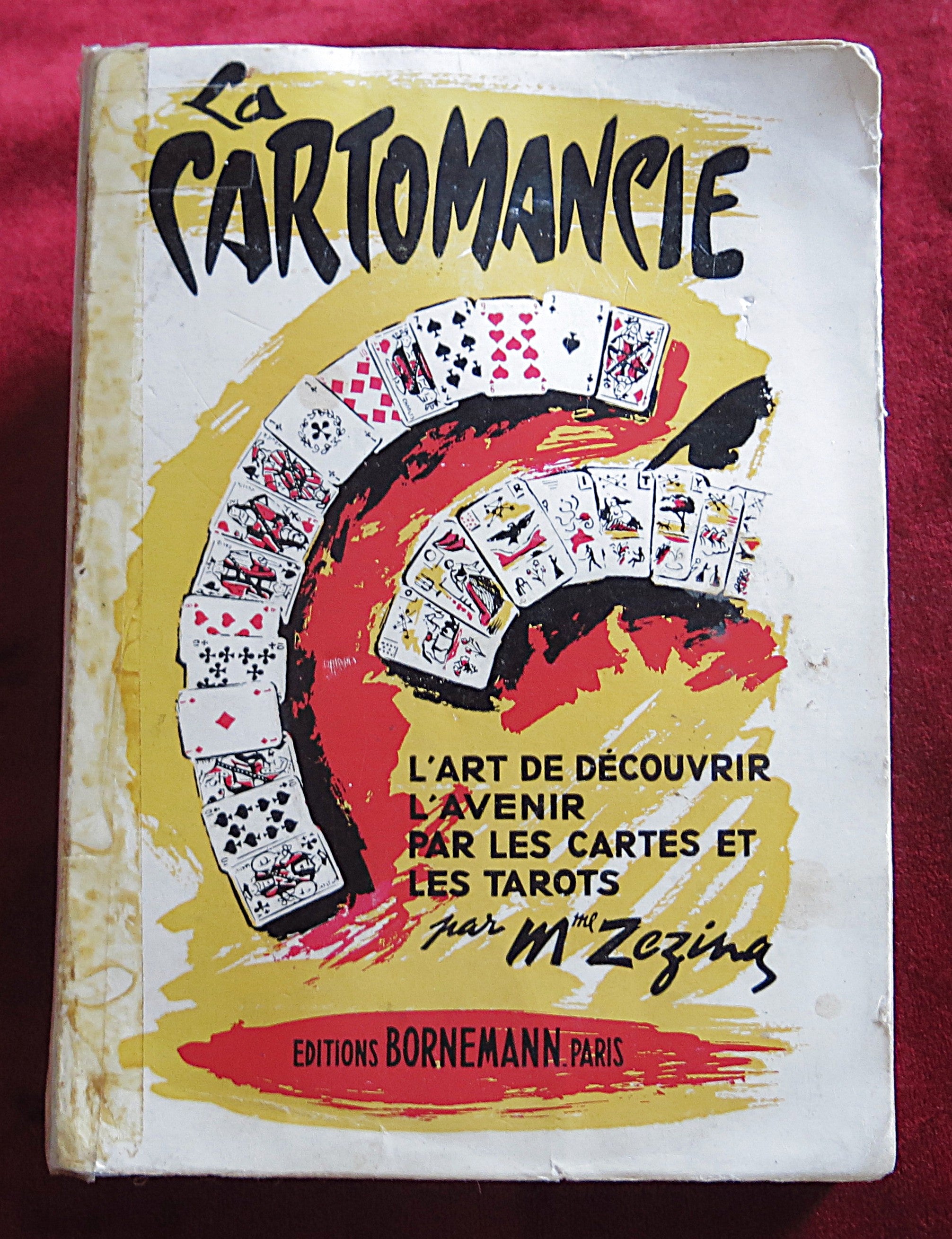 Cartomancy by Madame Zézina – Paris 1970 (Tarots & Playing Cards) - Vintage Divination Book