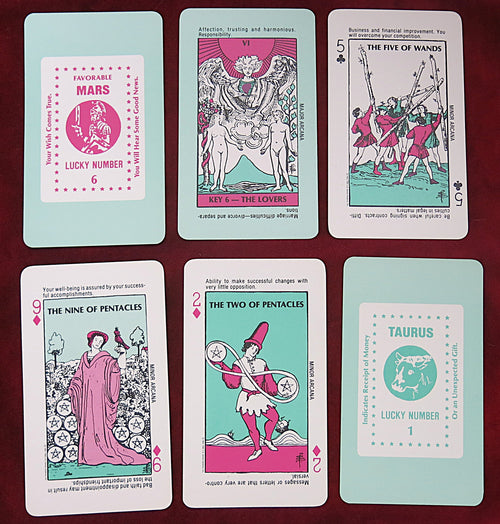 Zolar's Astrological Fortune-Telling Cards - Zodiac Vintage, 56 Cards Zodiac Tarot Deck