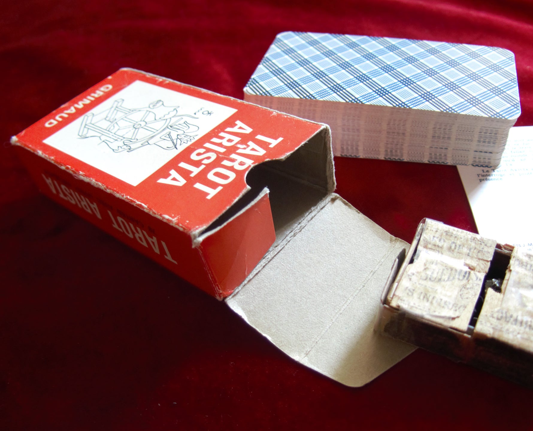 Vintage Tarot Arista (1964) – Marseille Line Art Edition – Grimaud