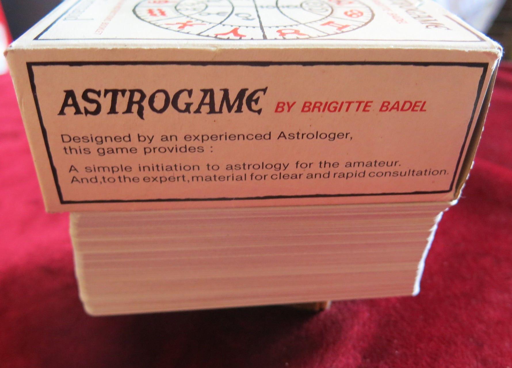 Grimaud Astrogame – Astrology and Divination Deck (1986 Edition)