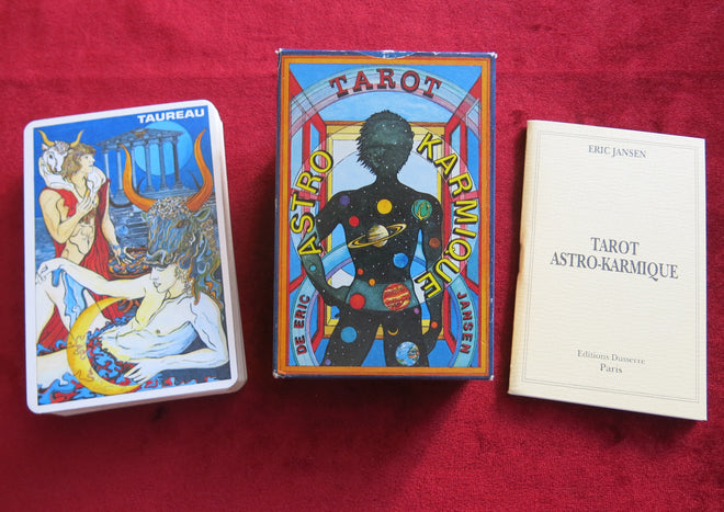 Tarot Astro Karmique 1991 par Eric Jansen - Tarot Queer - Cartes LGBT