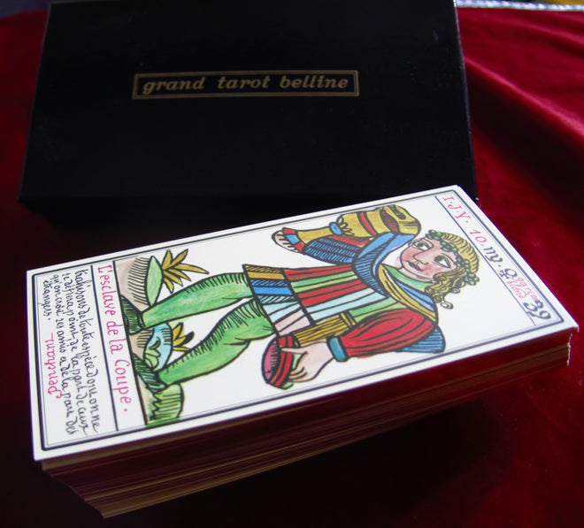 Livret et explications du Tarot de Belline - FR - Téléchargement de fichier - IMPRIMABLE - ANGLAIS et FRANCAIS