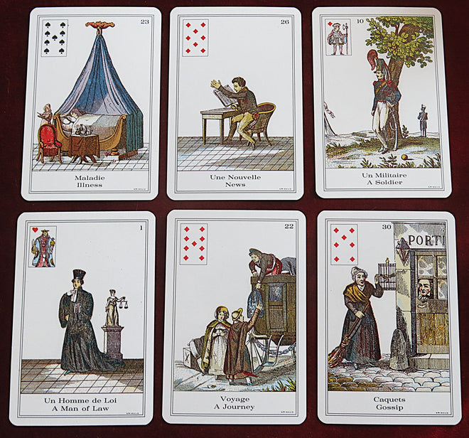 Le Livre du Destin – Grimaud 1977 / 1980s Oracle Deck - The Book of Destiny – TRÈS RARE Vintage Divination