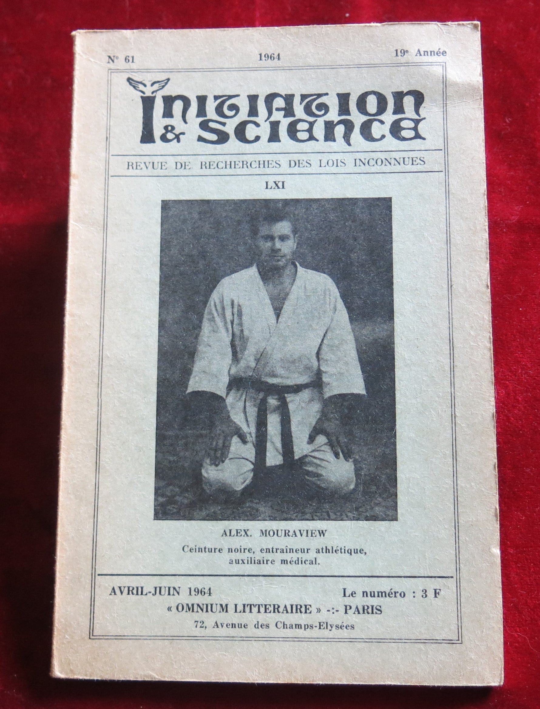 Occult magasine 1964 - Initiation & Science 61 - Ethics in Druidry - Astrology