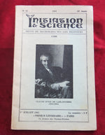 Livre occulte vintage - Initiation et science 1965