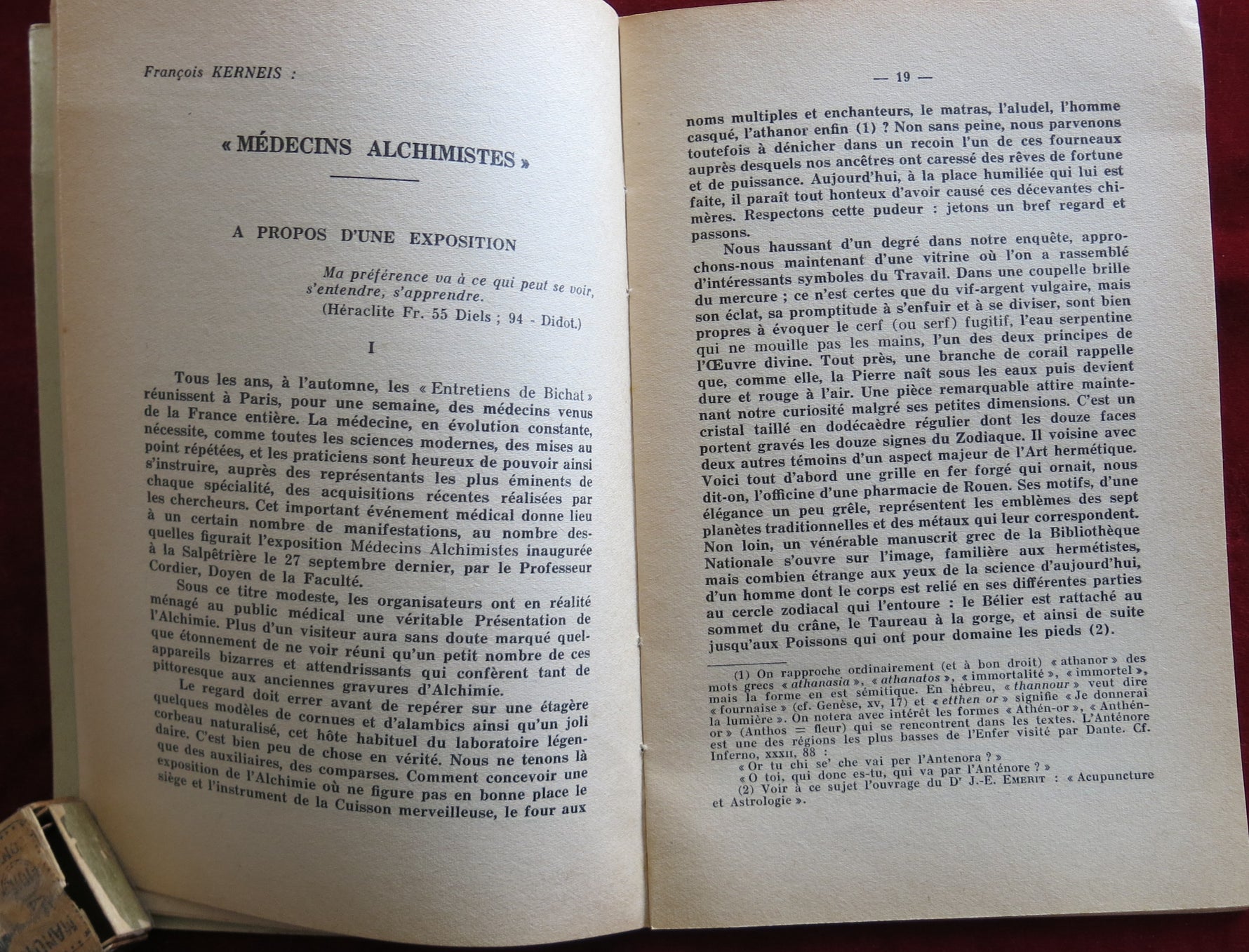 Livre occulte vintage - Initiation et science 1965
