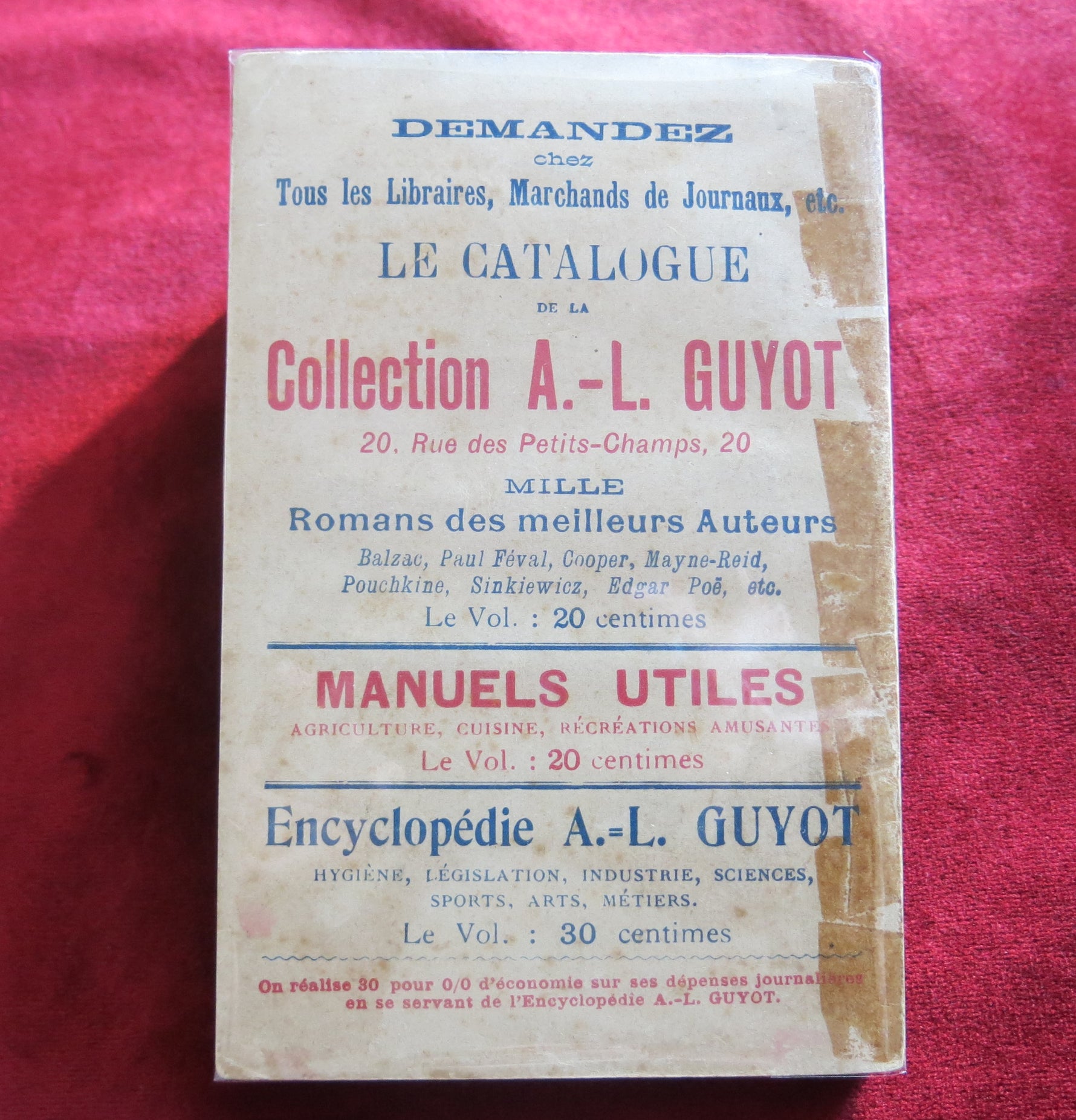 L’Art de Tirer les Cartes, Lenormand & Etteilla, 1900s