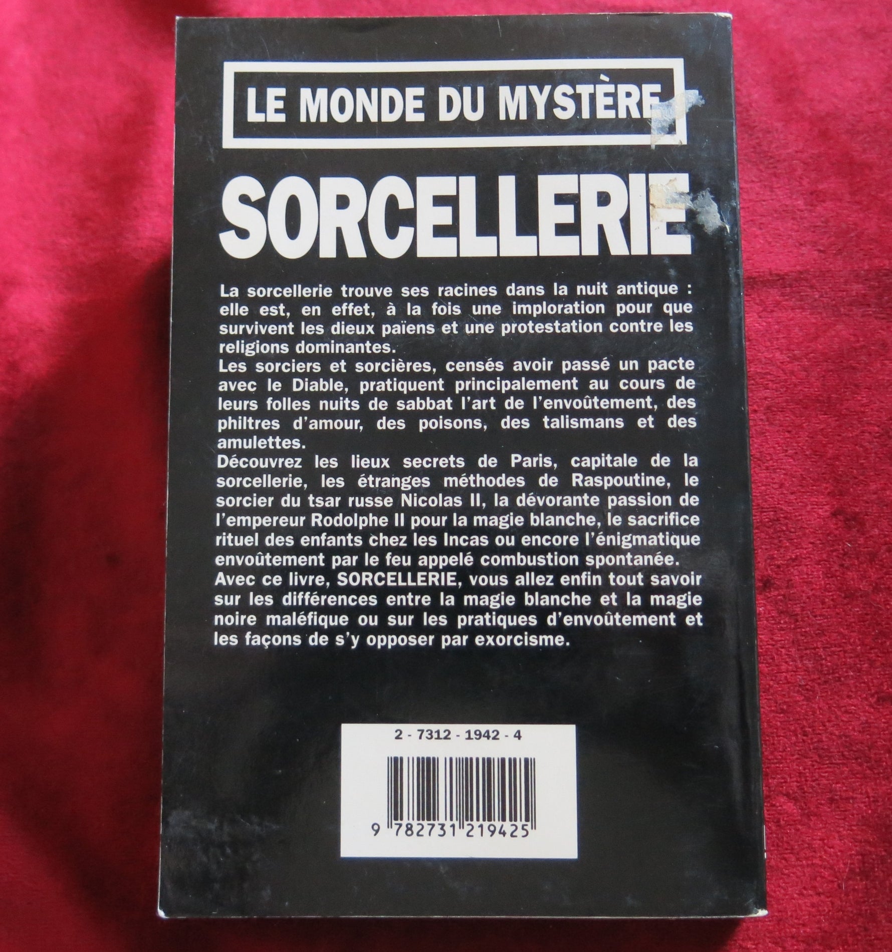 Witchcraft rare book 1996 - White magic & black magic