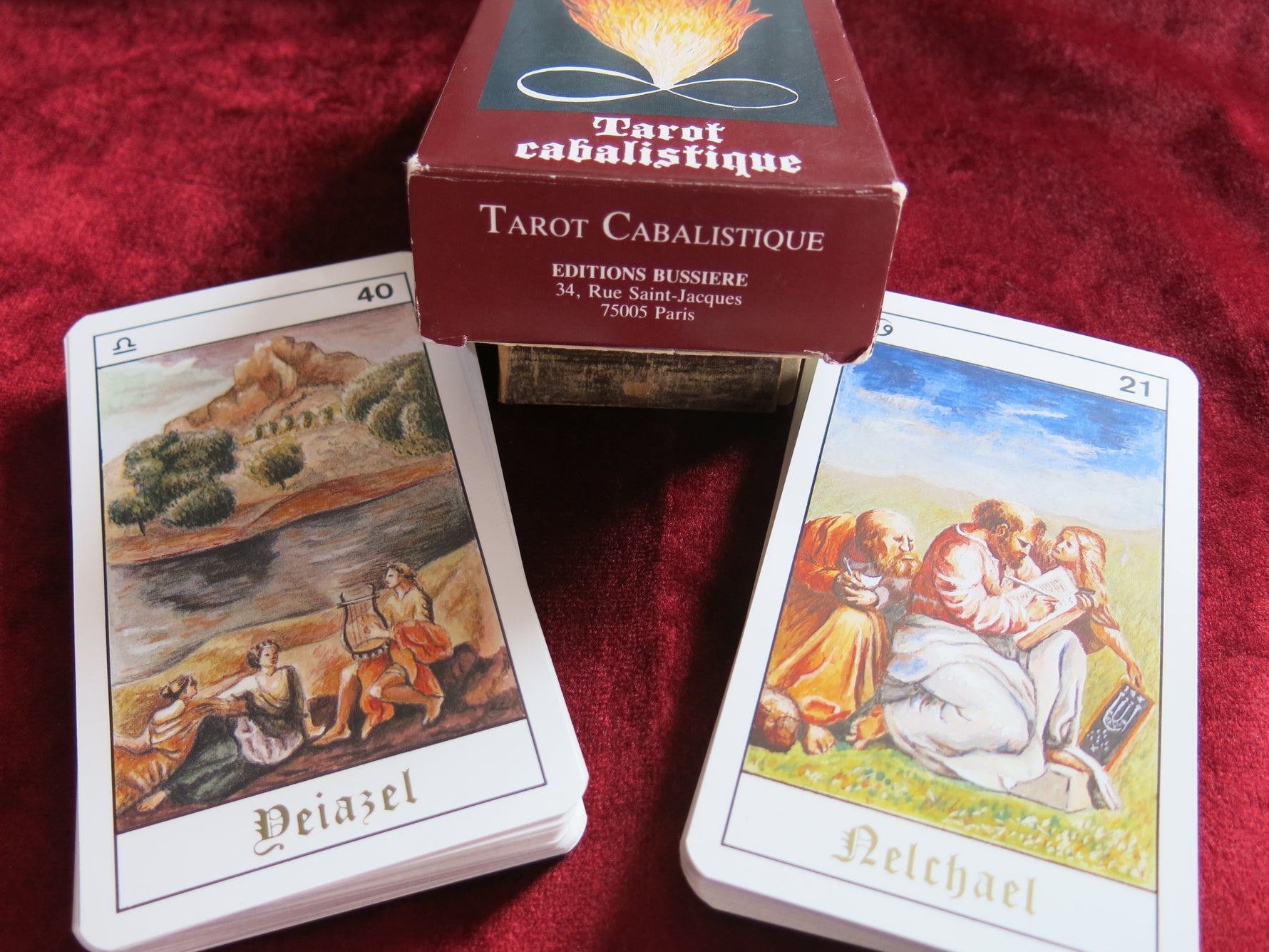 Cabalistic Tarot 1996 by Ikarial – Kabbalistic Angels & Zodiac System
