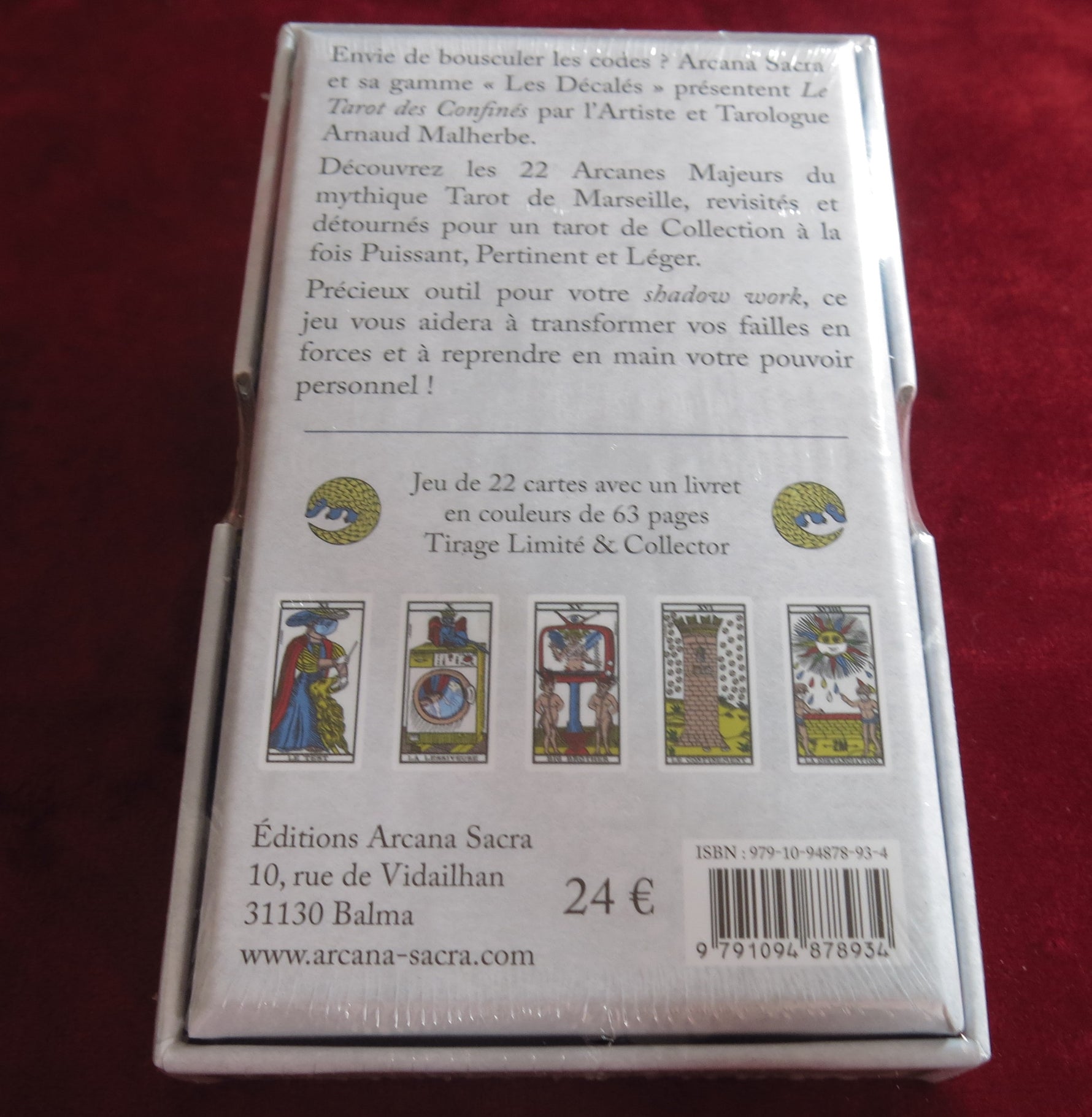 Le Tarot des Confinés – Satirical tarot deck - Arnaud Malherbe - OUT OF PRINT - 22 Major