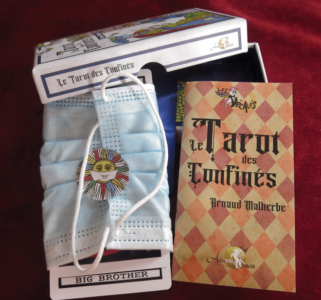 Le Tarot des Confinés – Satirical tarot deck - Arnaud Malherbe - OUT OF PRINT - 22 Major