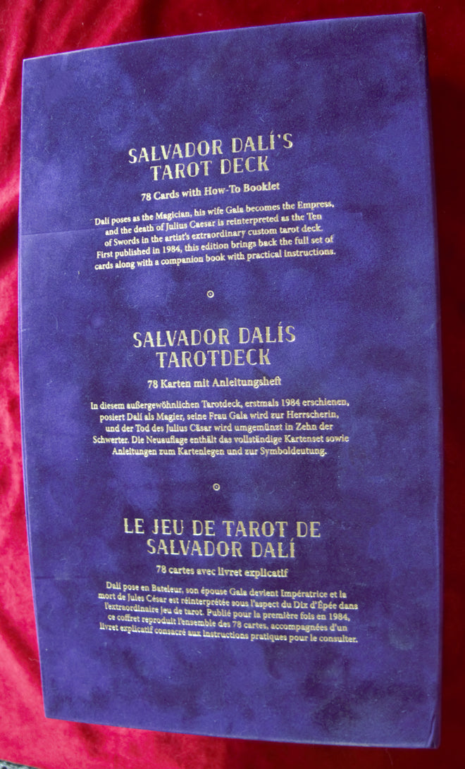 Salvador Dali Tarot Cards, Universal Dali Tarot, Gold Edition