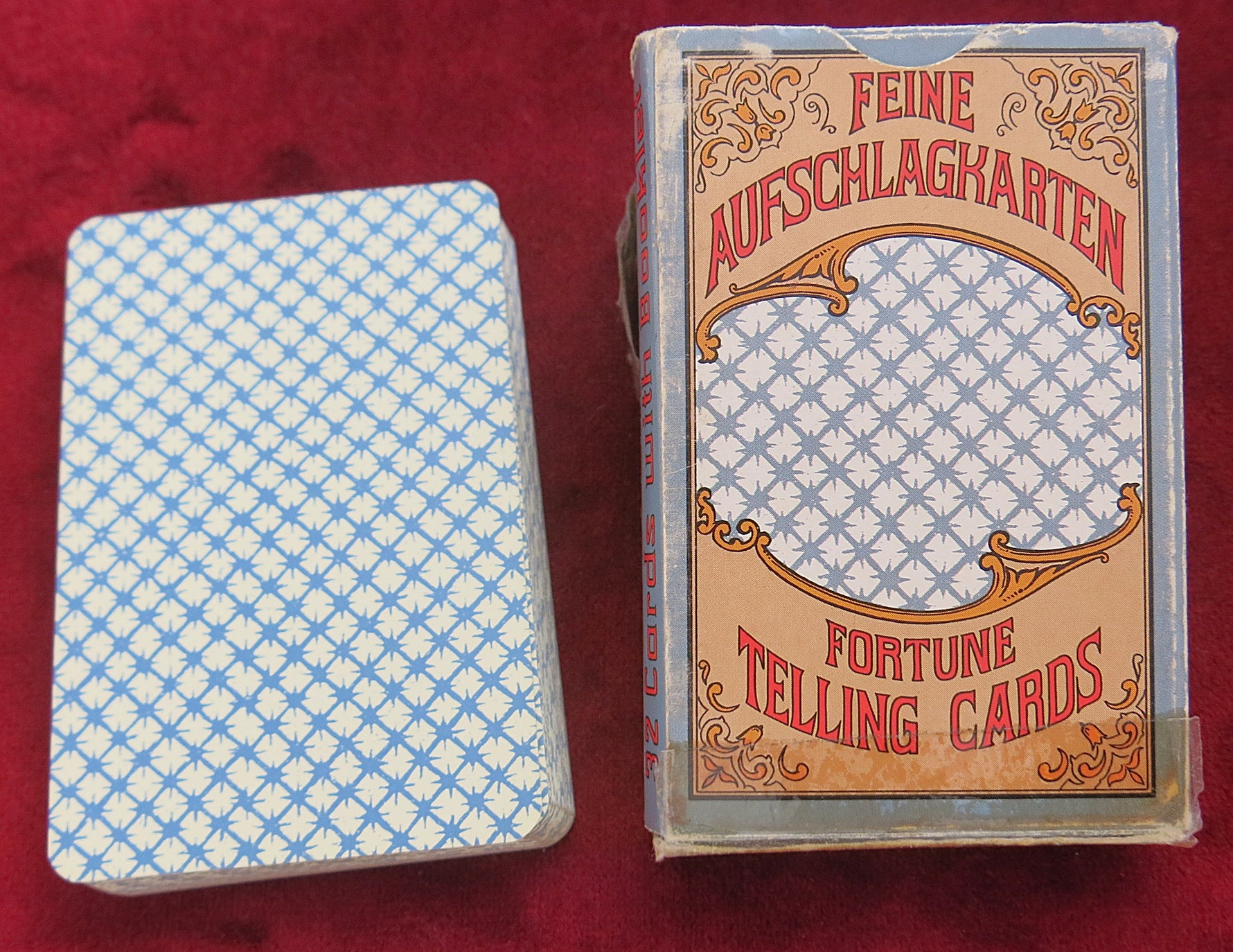 Le Jeu du Destin Antique – Piatnik (1986) – Feine Aufschlagkarten – J.F. Simon No. 1944