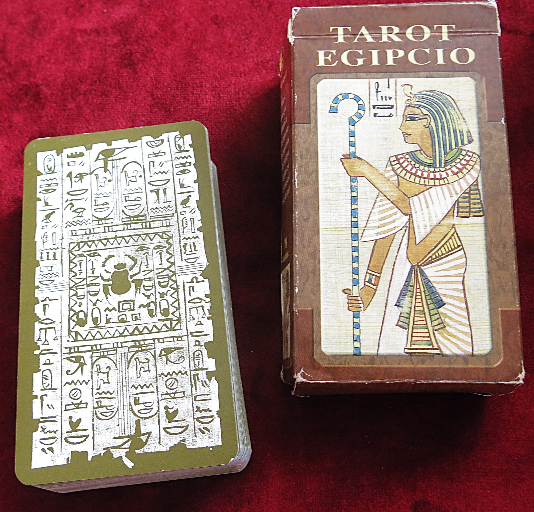 TAROT EGIPCIO + Guide – Egyptian Tarot -  LO SCARABEO - Egyptian-Theme Tarot